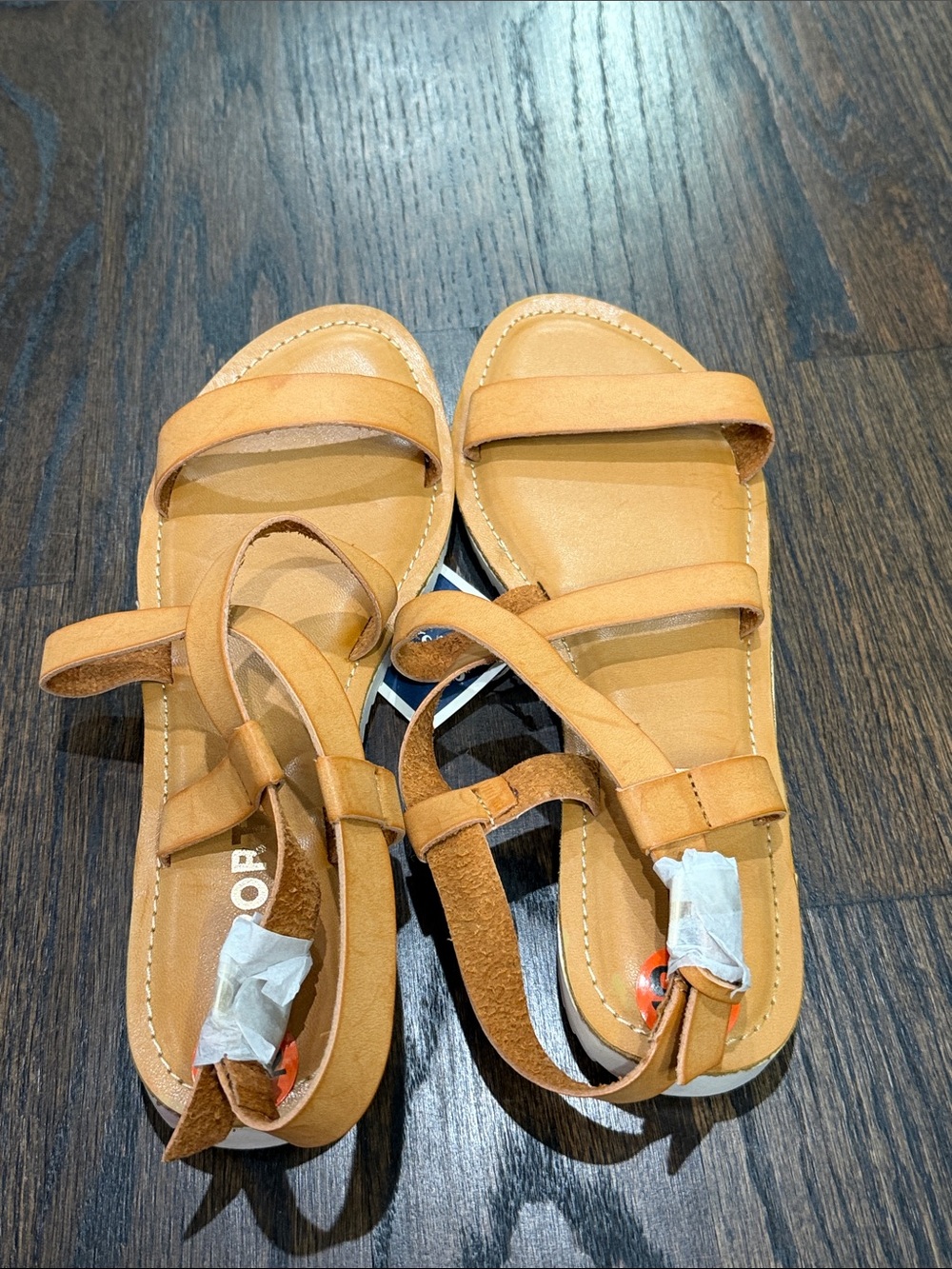 NWT Report Tan Strappy Sandals - Picture 3 of 6
